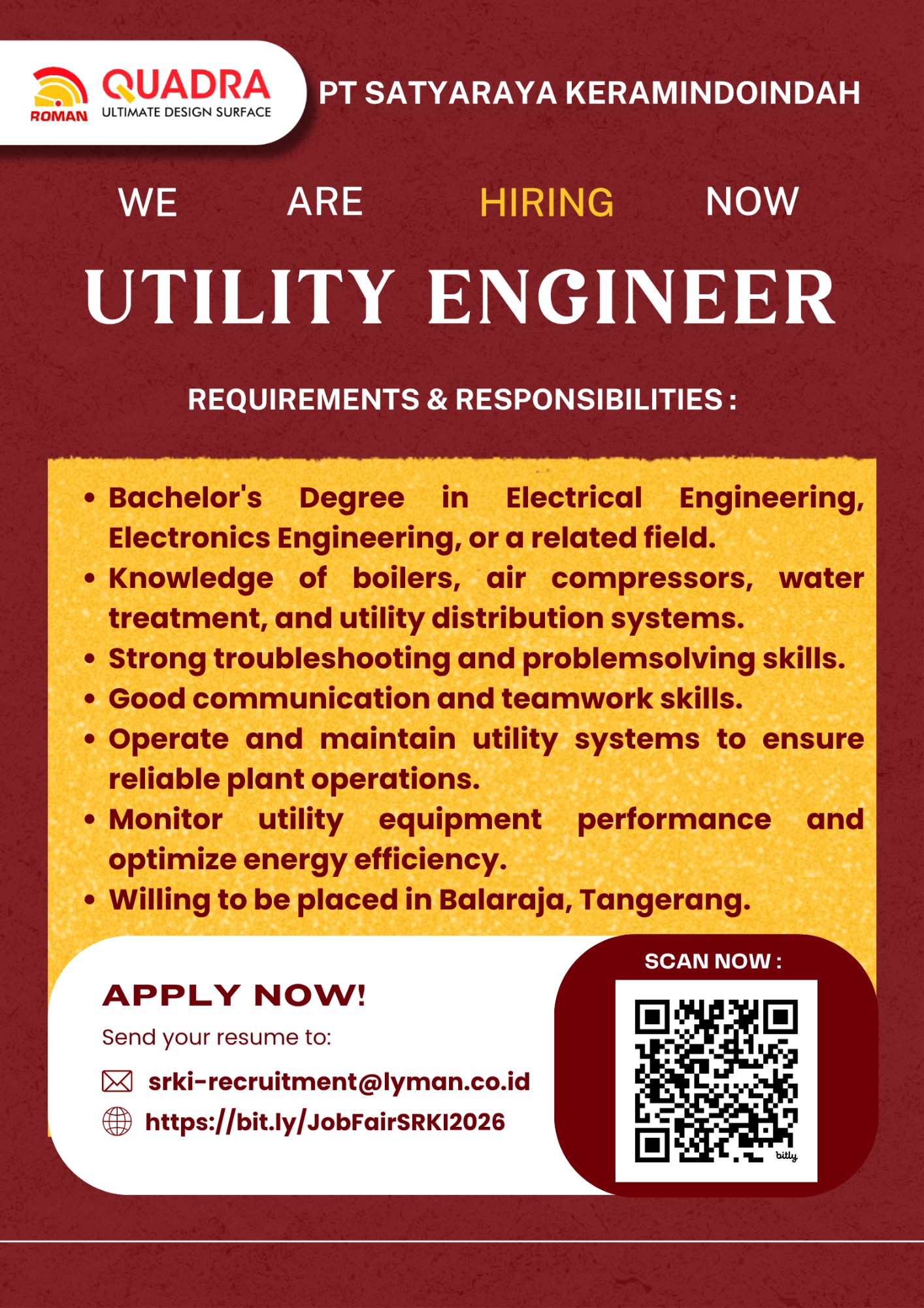 Utility Engineer